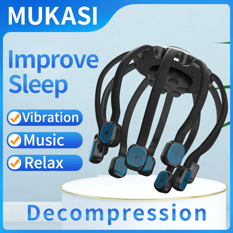 Scalp Massager Electric - Electric Head Massager Head Scratcher Bluetooth