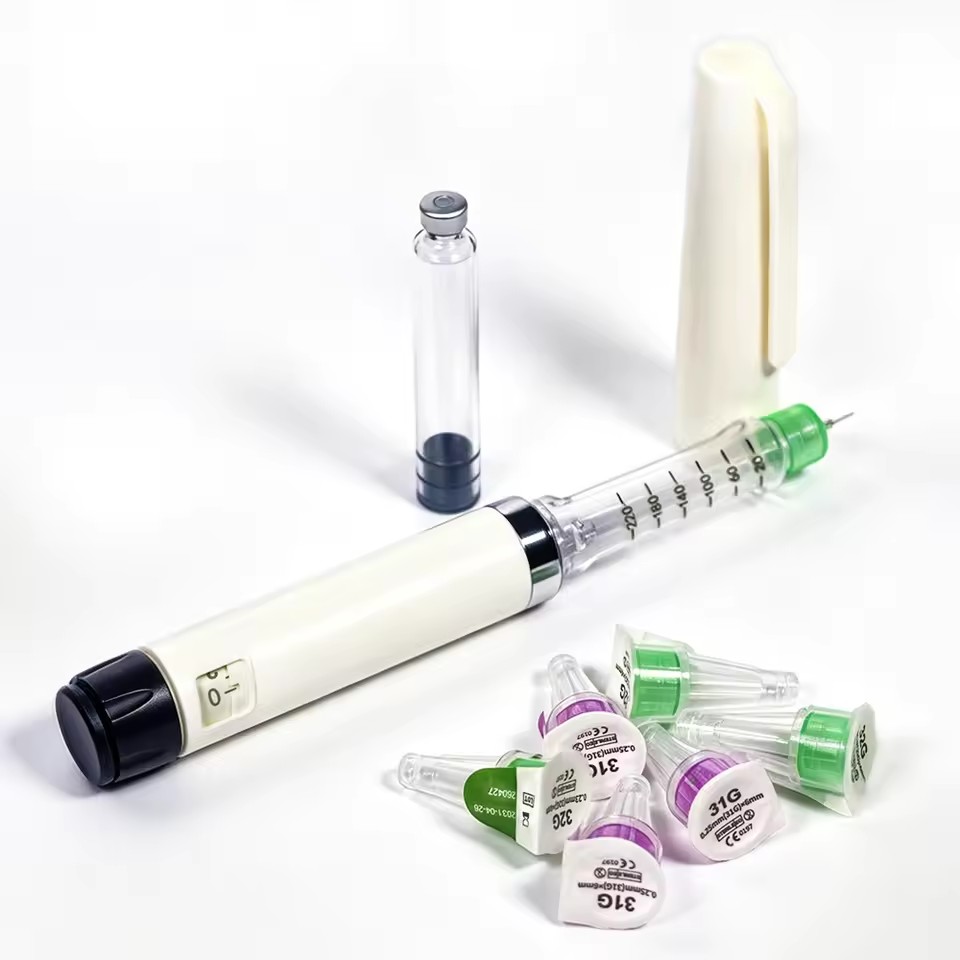 Health Wellness & Psychology - Reusable Insulin Pen 60U Universal Peptide