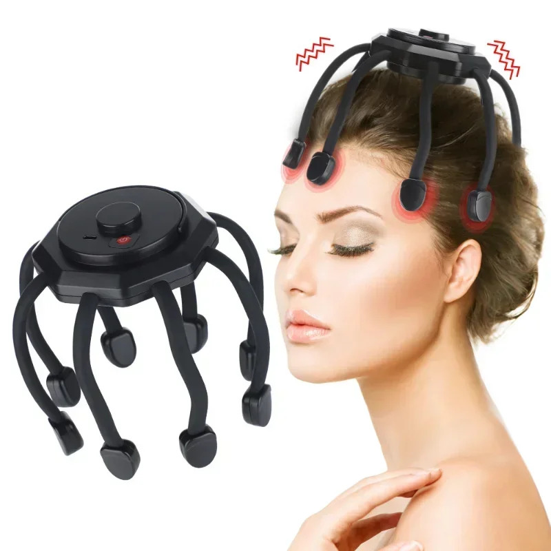 Scalp Massager Electric - Electric Head Massager Octopus Massager 20