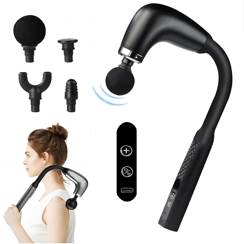 Scalp Massager Electric - Portable Fascial Massage Gun Electric Percussion
