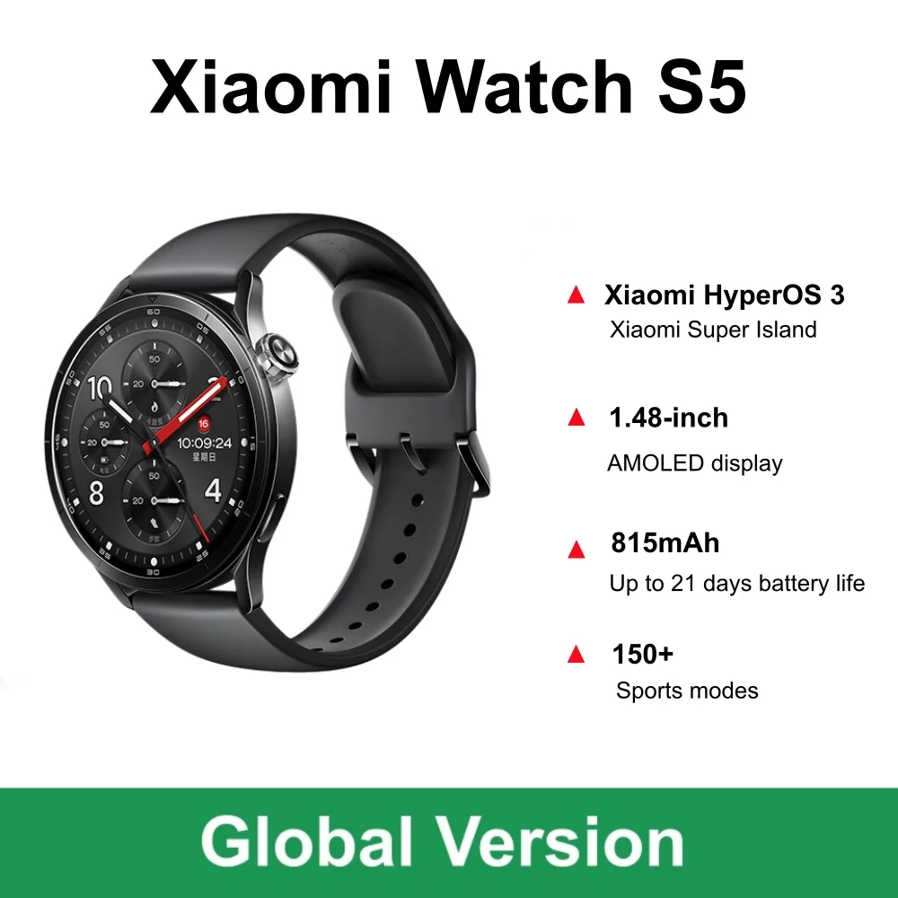 Xbody Health & Wellness Wayne Nj - Global Version Xiaomi Watch S5 Smartwatch