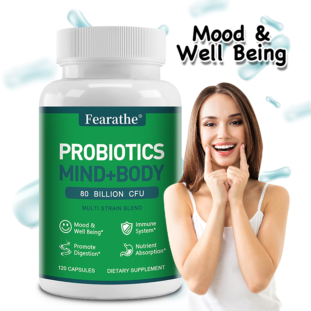Health Wellness & Psychology - Prebiotics Probiotics & Digestive Enzymes Capsules,