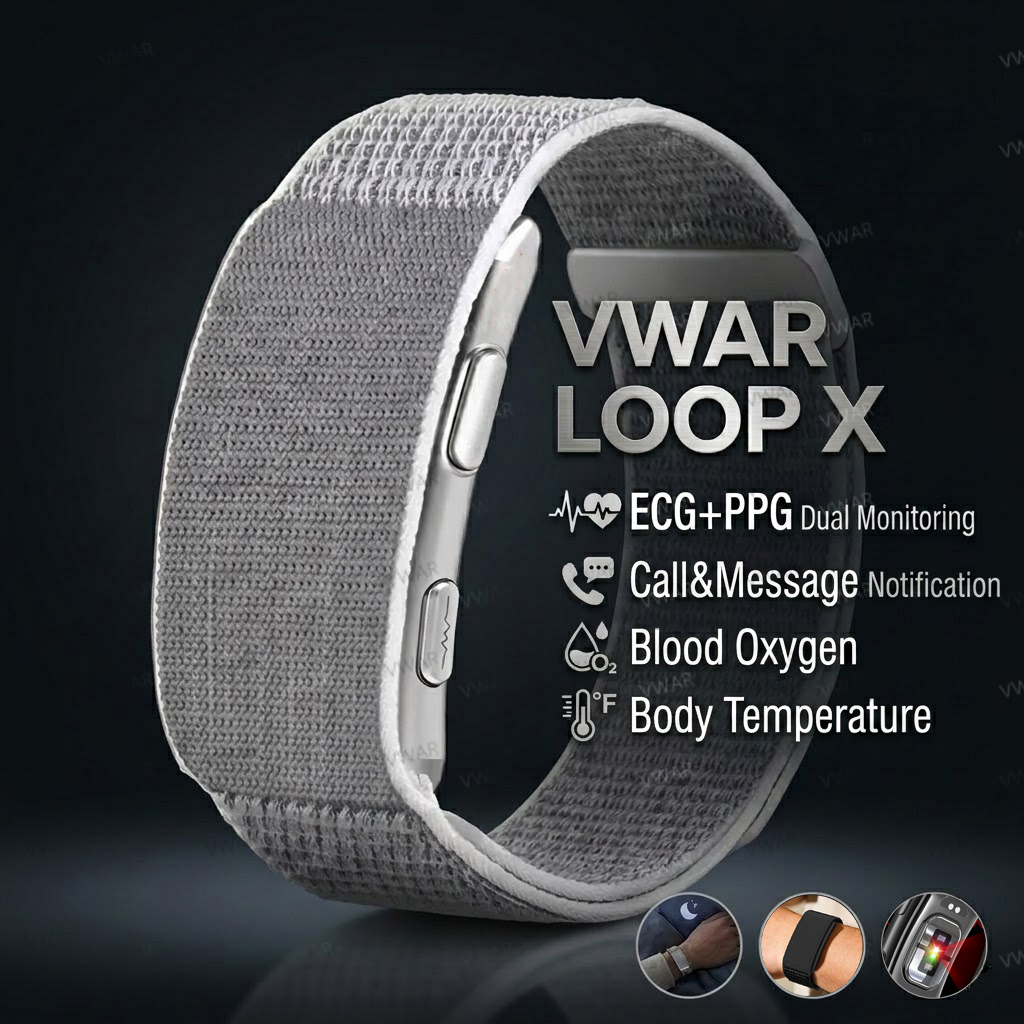 VWAR Loop X ECG Smart Bracelet - Xbody Health & Wellness Wayne Nj review and price