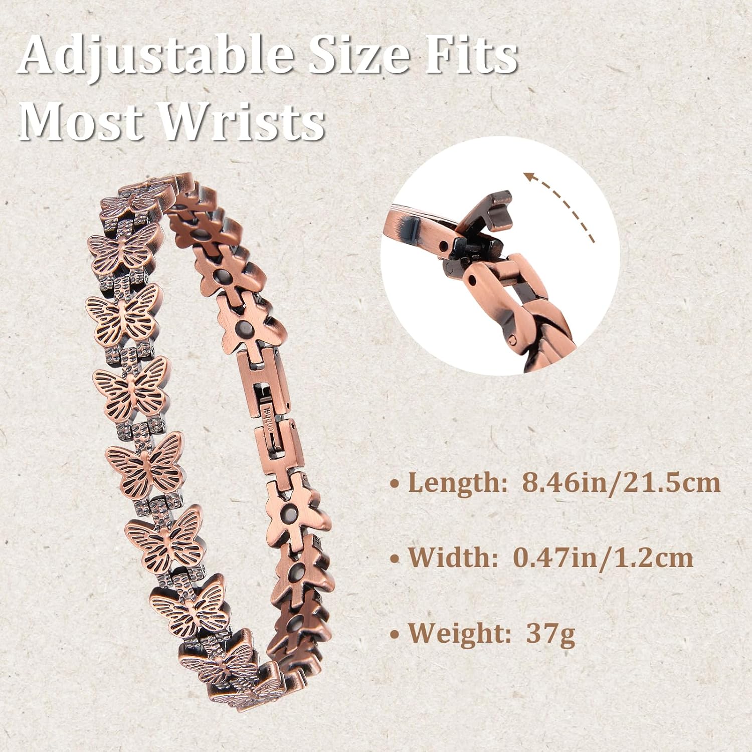 GMOX Premium Copper Magnetic B - Health Wellness Gifts Women review and price