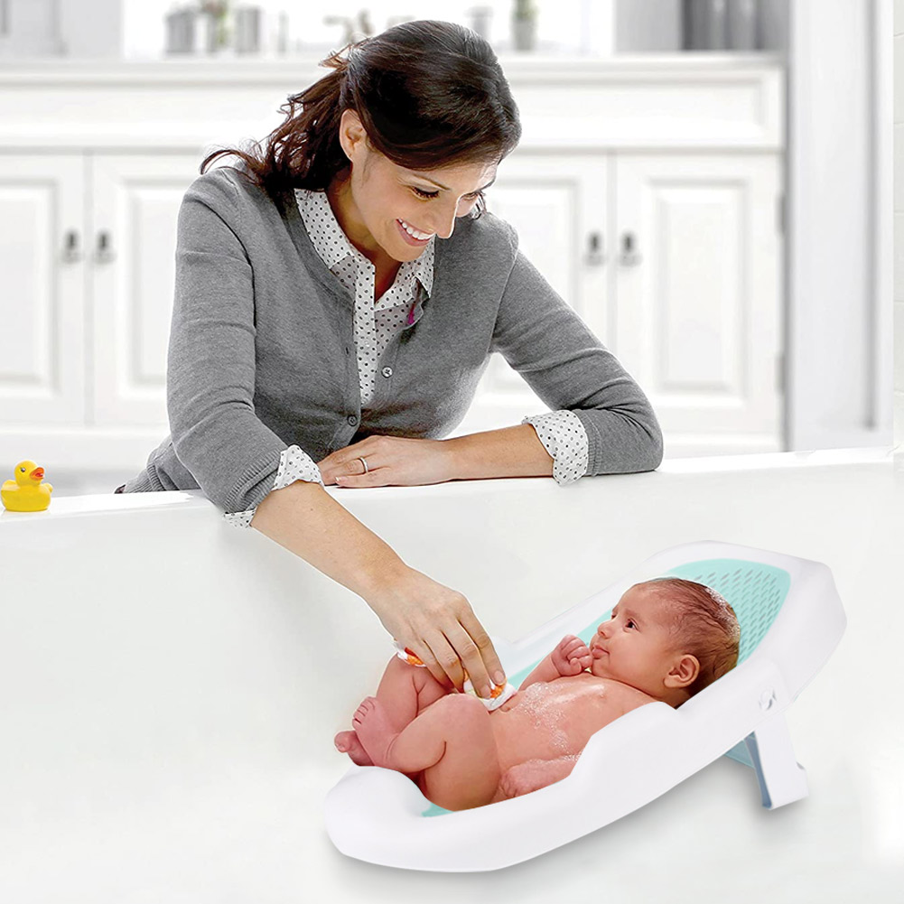 Newborn Adjustable Bath Net Se - Bamboo Bath Mat review and price