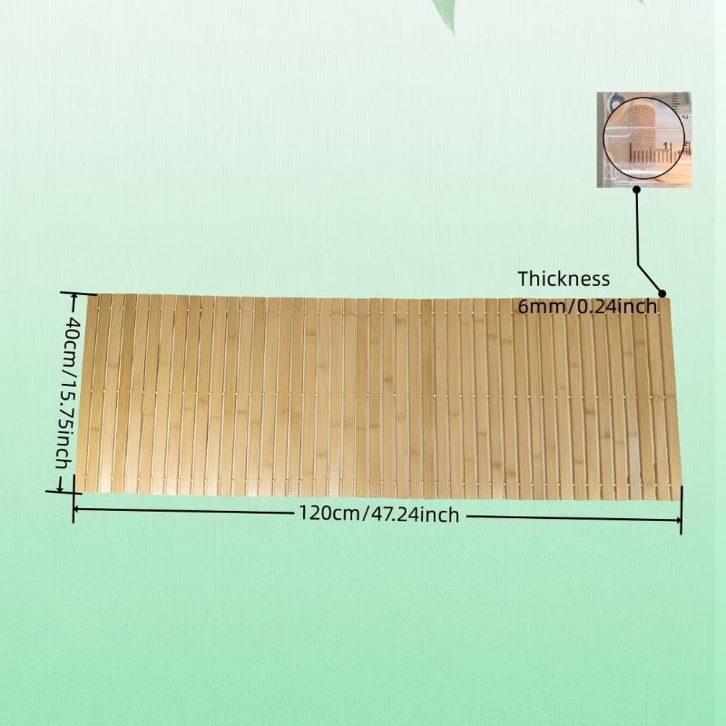 40 X 120Cm Large Size Bamboo B - Bamboo Bath Mat review and price