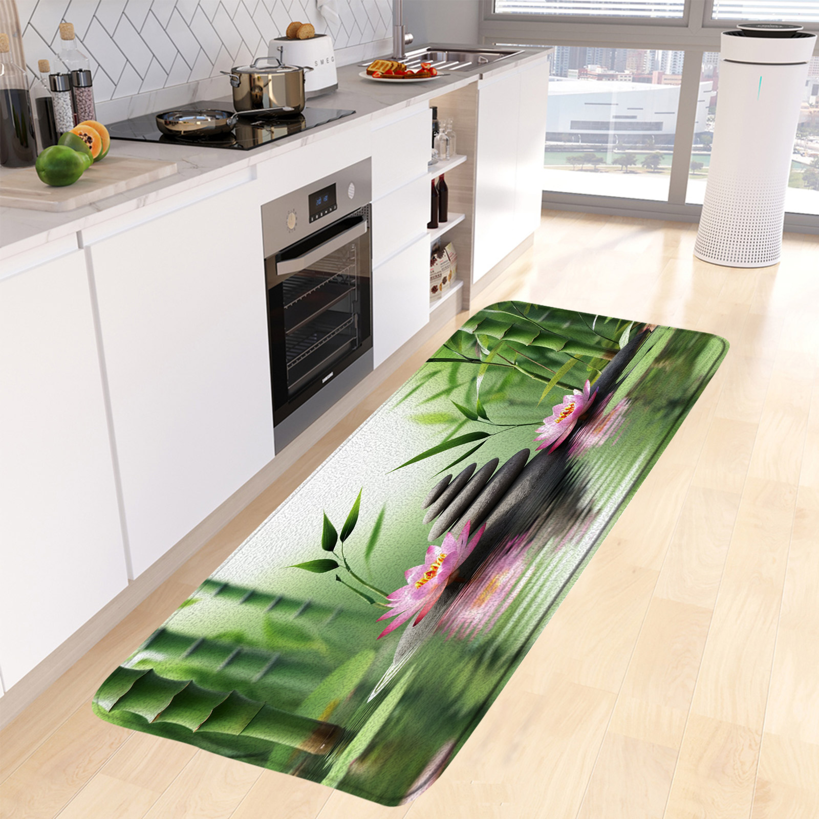 Zen Green Bamboo Bath Mat Pink - Bamboo Bath Mat review and price