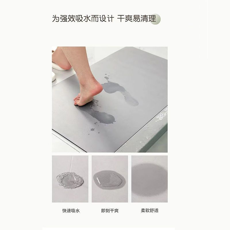Nordic Bathroom Absorbent Pad  - Bamboo Bath Mat review and price
