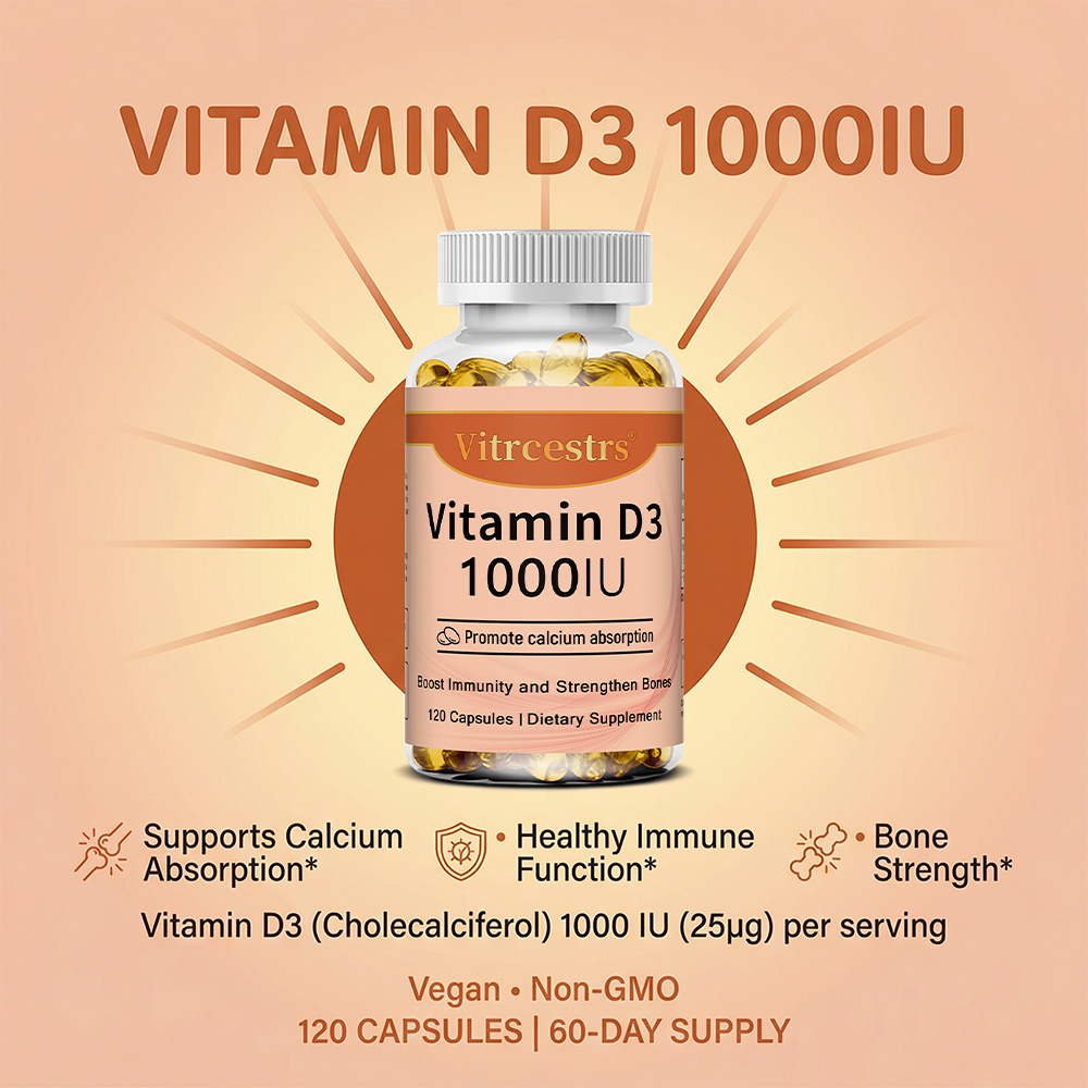 Vitamin D3 1000 IU Capsules, S - Health Wellness & Psychology review and price