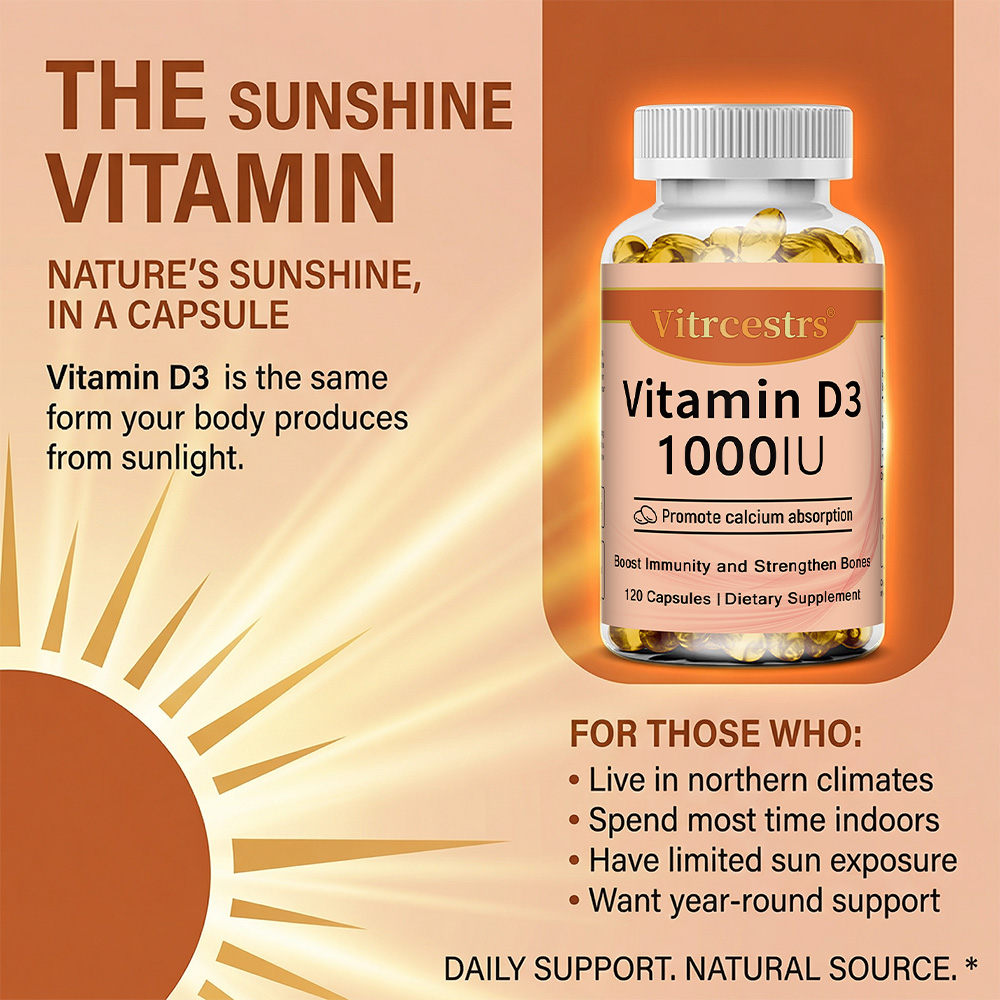 Vitamin D3 1000 IU Capsules, S - Health Wellness & Psychology review and price