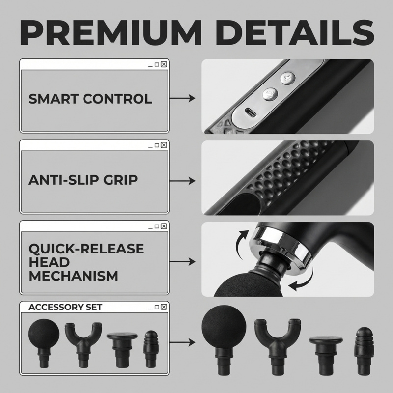 Electric Muscle Massage Gun wi - Scalp Massager Electric review and price