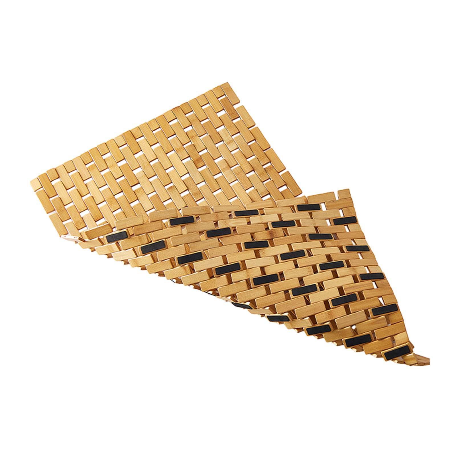 Bamboo Bath Mat Wood Water Res - Bamboo Bath Mat review and price