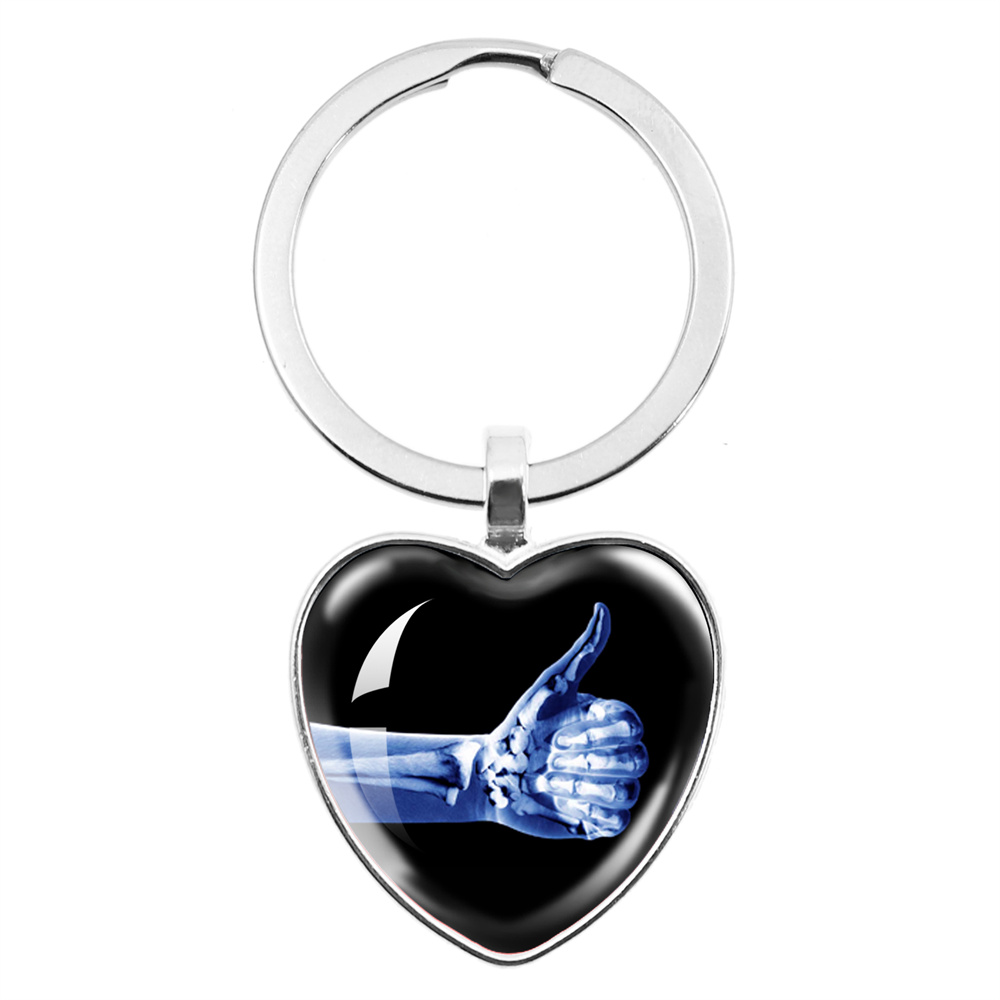 X-ray Film Peach Heart Keychai - Xbody Health & Wellness Wayne Nj review and price