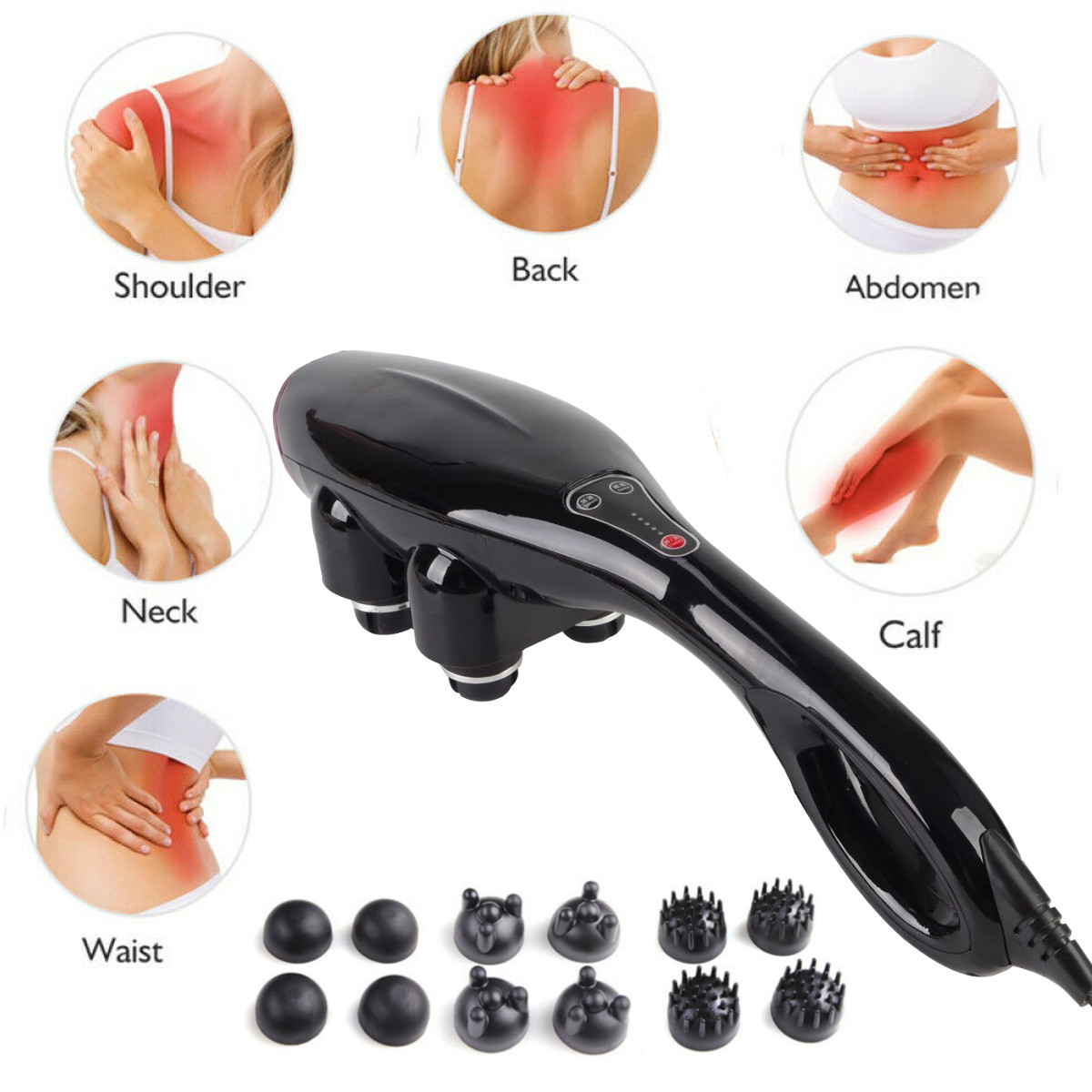 Four-head powerful multifuncti - Scalp Massager Electric review and price
