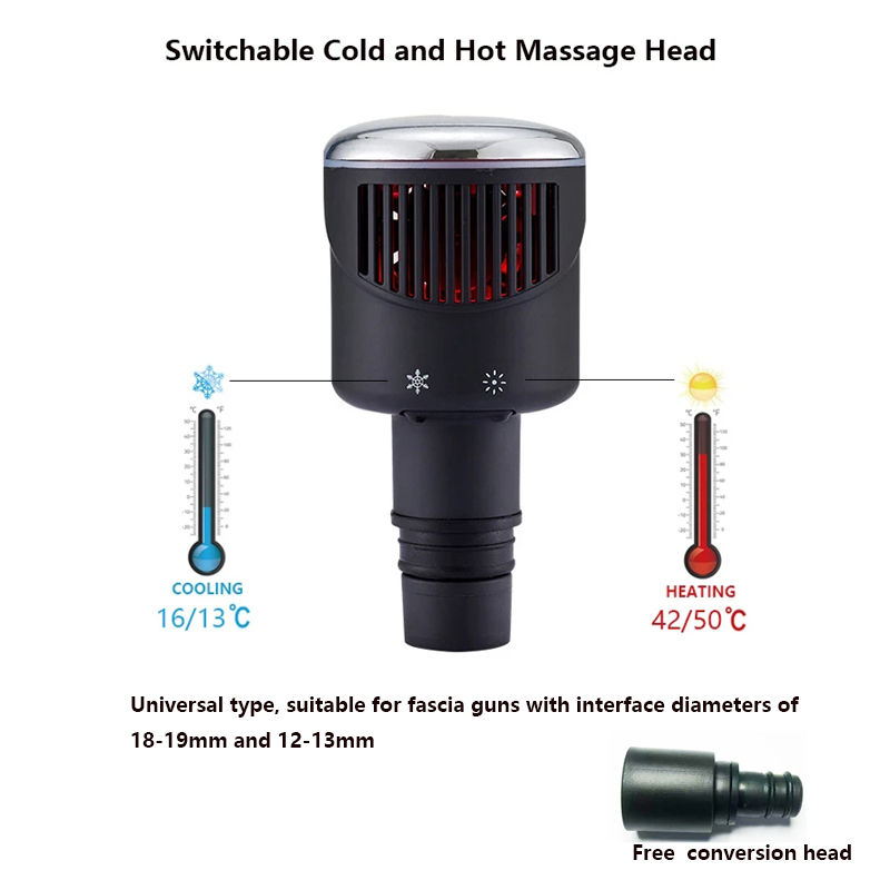 New Heat-Cold Fascia Gun Massa - Health Wellness Massage review and price