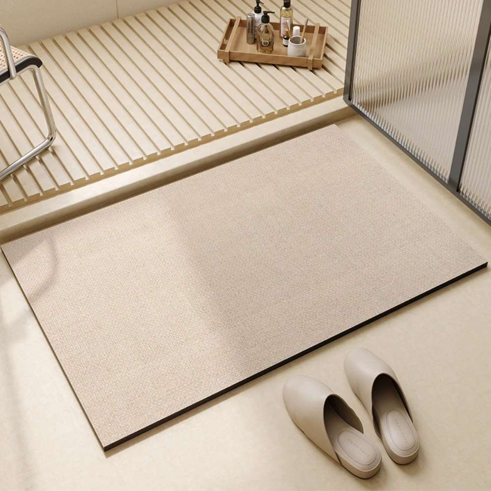 Light Coffee Geometric Line Di - Bamboo Bath Mat review and price