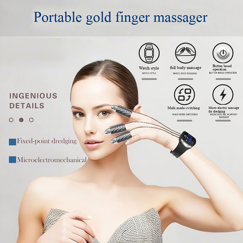 NEW Microcurrent Golden Finger - Health Wellness Massage review and price