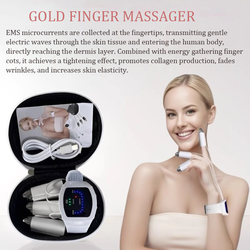 NEW Microcurrent Golden Finger - Health Wellness Massage review and price