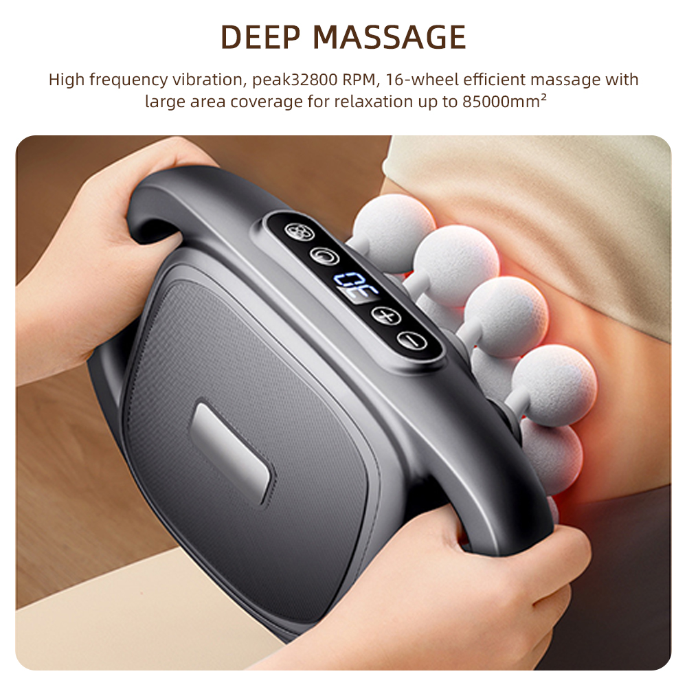 16-Head Fascia Gun High-Freque - Scalp Massager Electric review and price