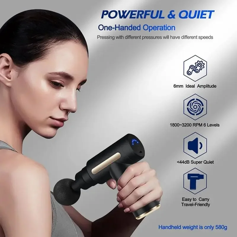 Portable Fascial Massage Gun E - Scalp Massager Electric review and price
