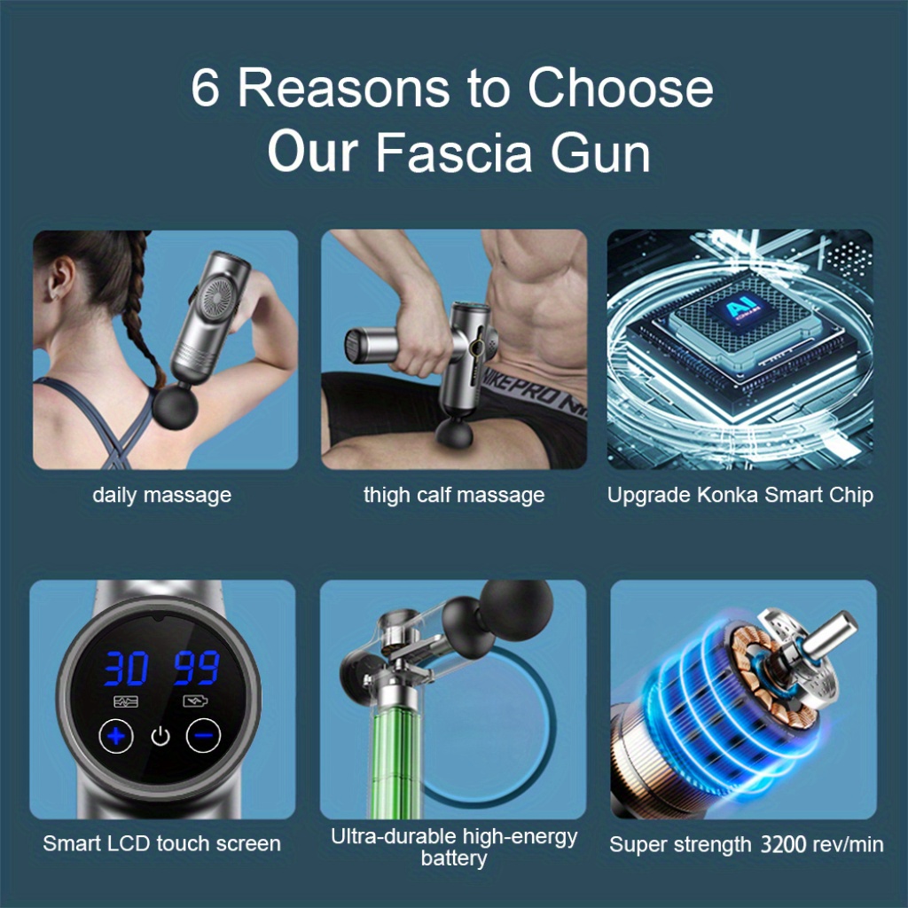 99 Level Massage Gun Fascia De - Health Wellness Massage review and price